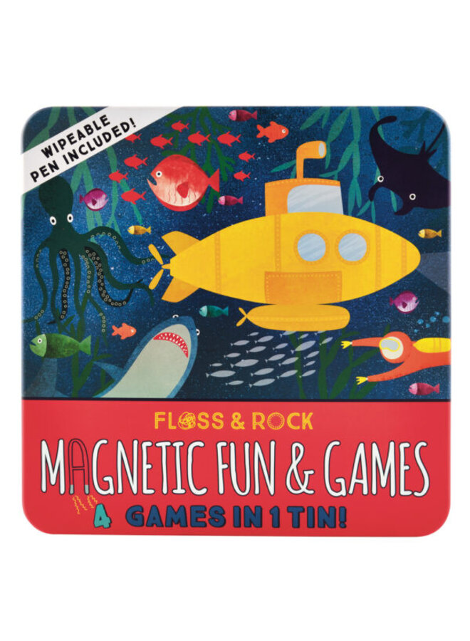 Floss & Rock | deep sea magnetic fun & games voor onderweg