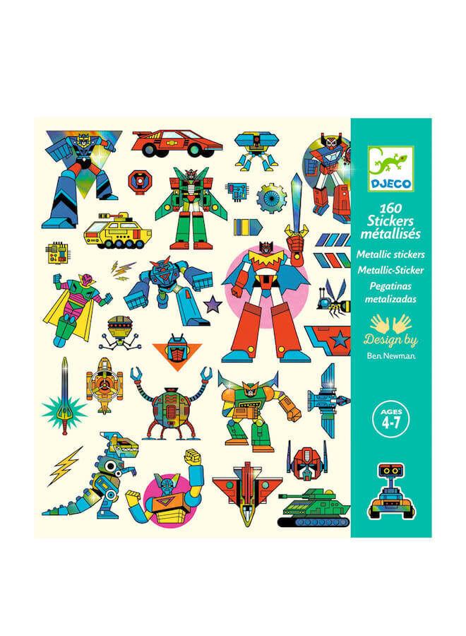 Djeco | stickers | robots