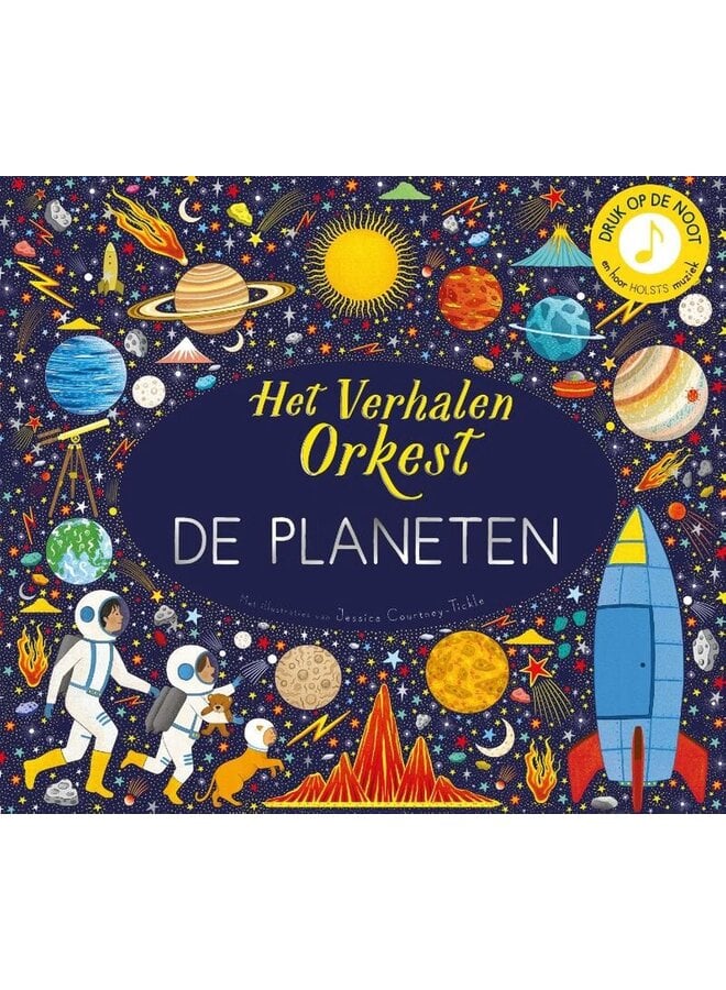 Boeken | de planeten | muziekboek | 4+