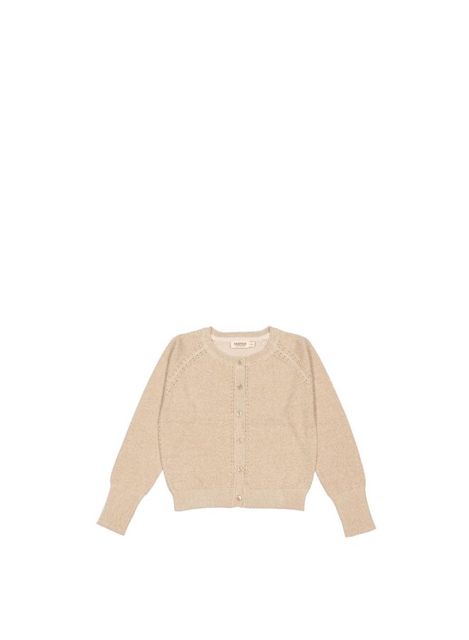 MarMar | tillie | cotton rayon knit | gold glitter