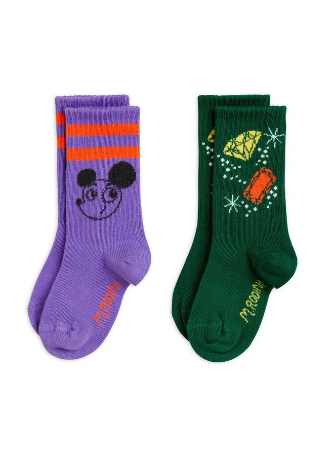 Mini Rodini | ritzrats 2-pack socks