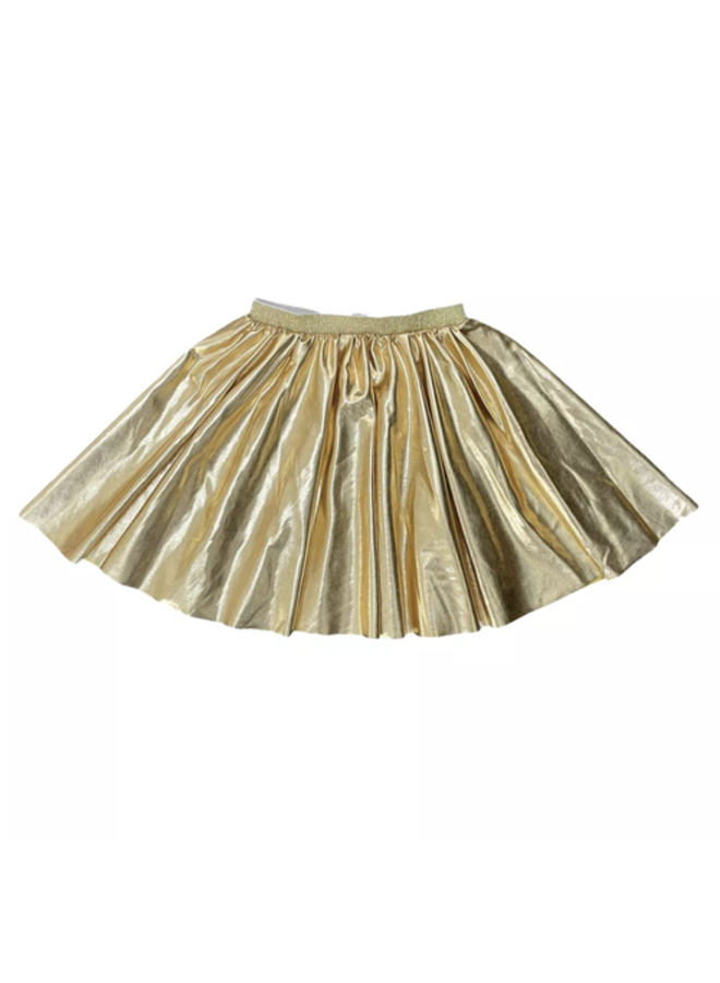 Ratatam! | swirling skirt | gold