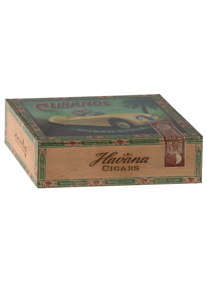 Maileg | grandma and grandpa mice in cigarbox