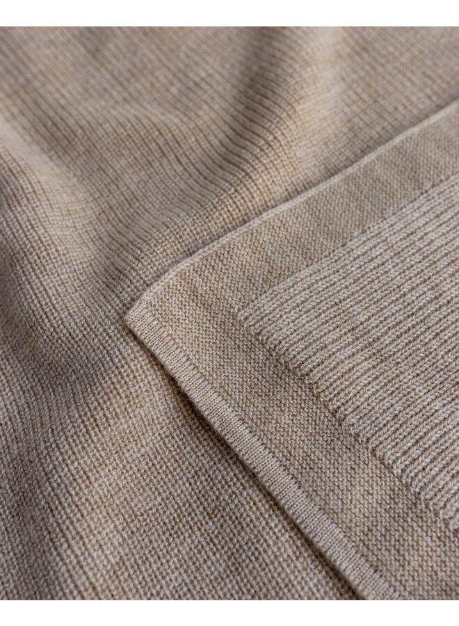 Hvid | blanket felix | sand
