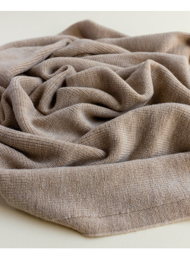 Hvid | blanket felix | sand