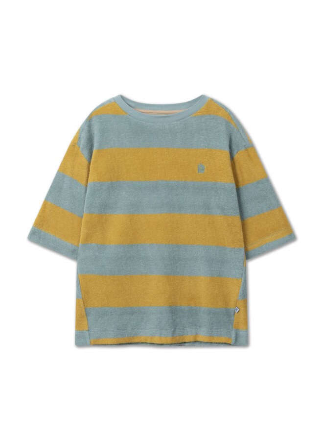 Repose AMS | tee sweat | golden block stripe