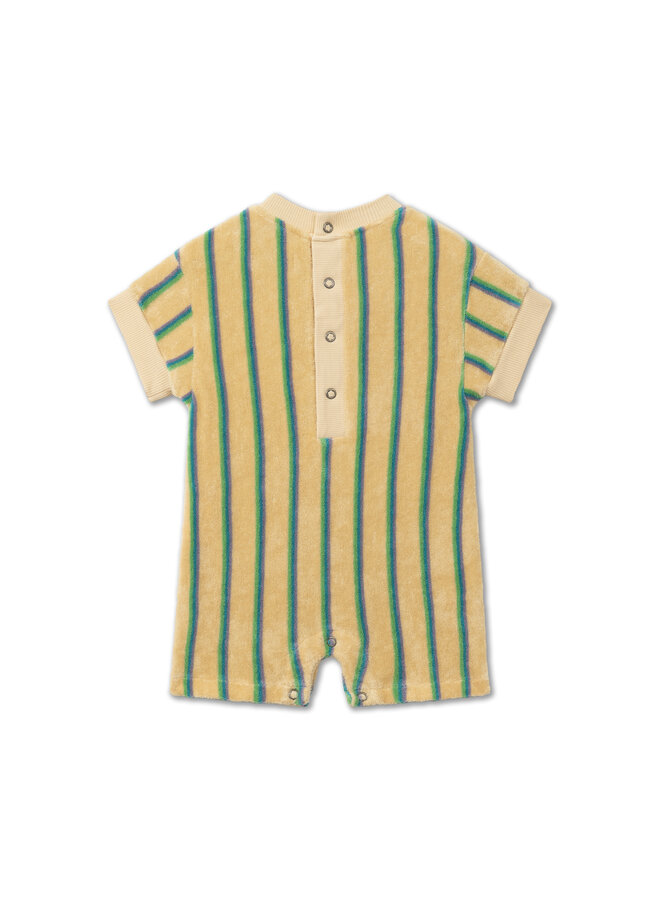 Repose AMS | playsuit | multi pop stripe