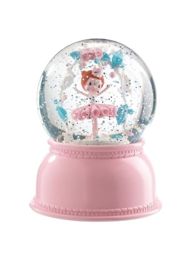 Djeco | nachtlampje sneeuwbol ballerina