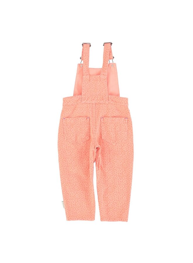 Piupiuchick | dungarees | pink w/ animal print