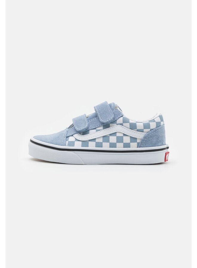 Vans | youth | color theory checkerboard | light blue