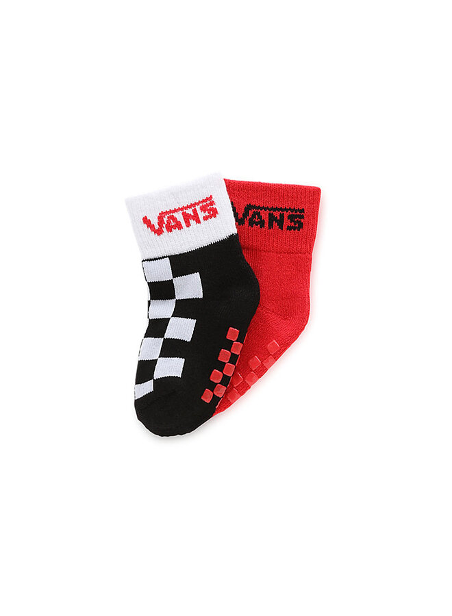 Vans | drop V classic sokken | rood | 0-12 maanden