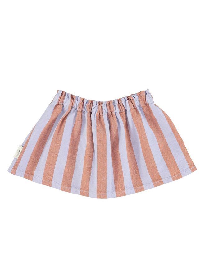 Piupiuchick | short skirt | orange & purple stripes