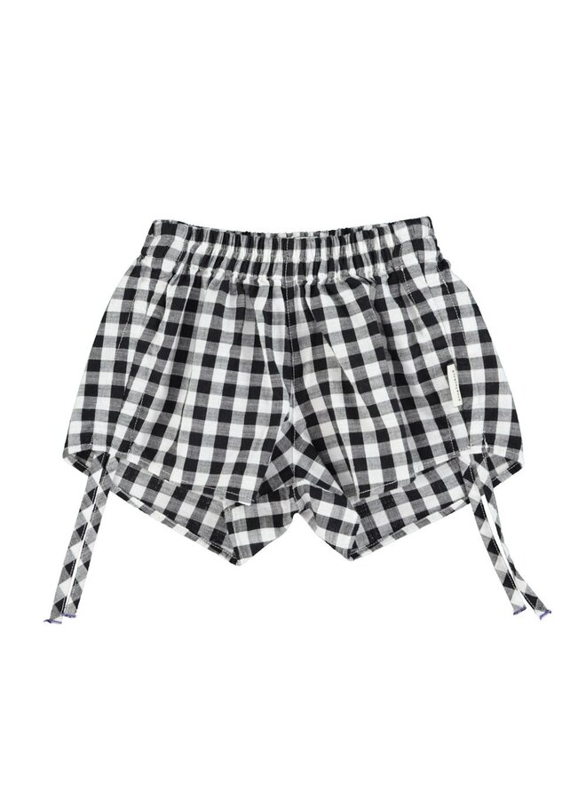 Piupiuchick | shorts | black & white checkered