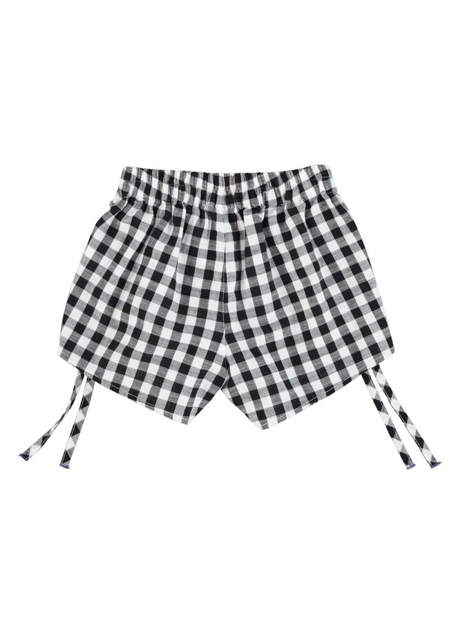 Piupiuchick | shorts | black & white checkered