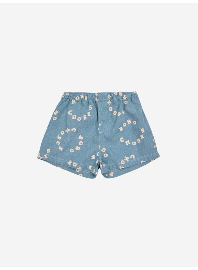 Bobo choses | circle denim bermuda shorts