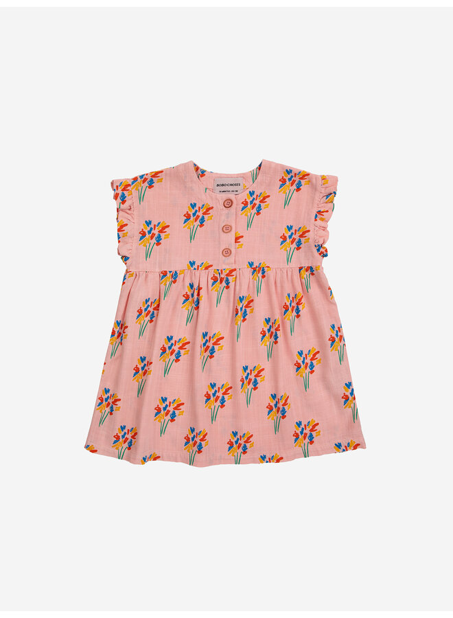 Bobo choses | fireworks all over woven dress