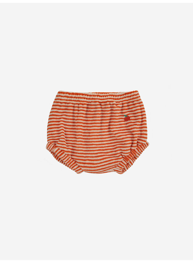 Bobo choses | orange stripes terry bloomer