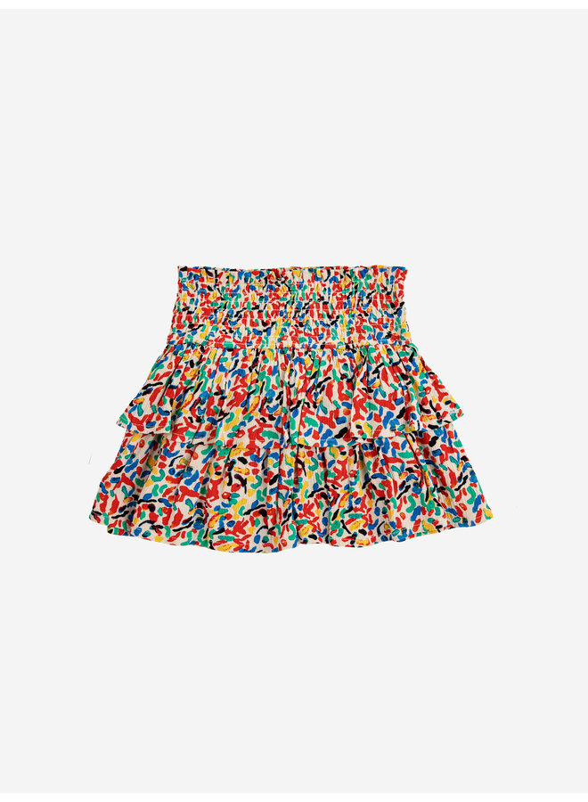 Bobo choses | confetti all over woven ruffle skirt