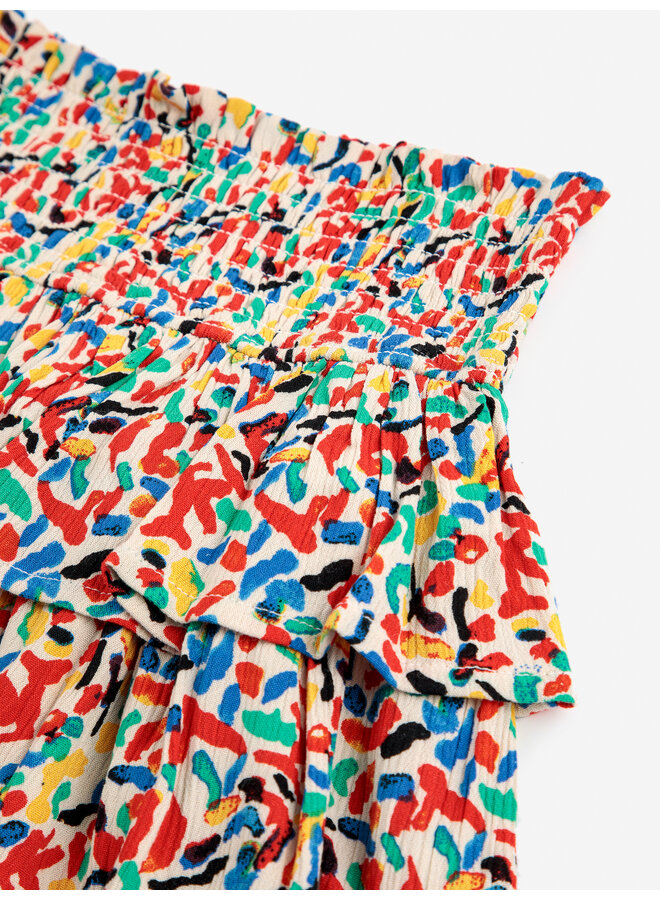 Bobo choses | confetti all over woven ruffle skirt