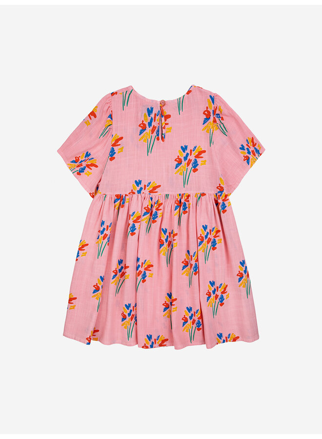 Bobo choses | fireworks all over flounce sleeves woven dress