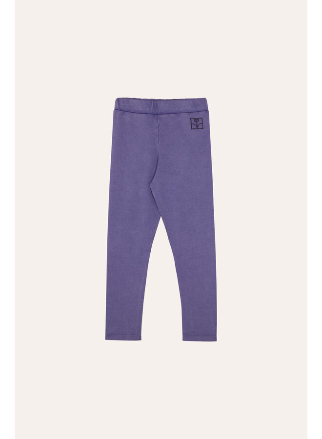 The Campamento | blue washed kids leggings | blue