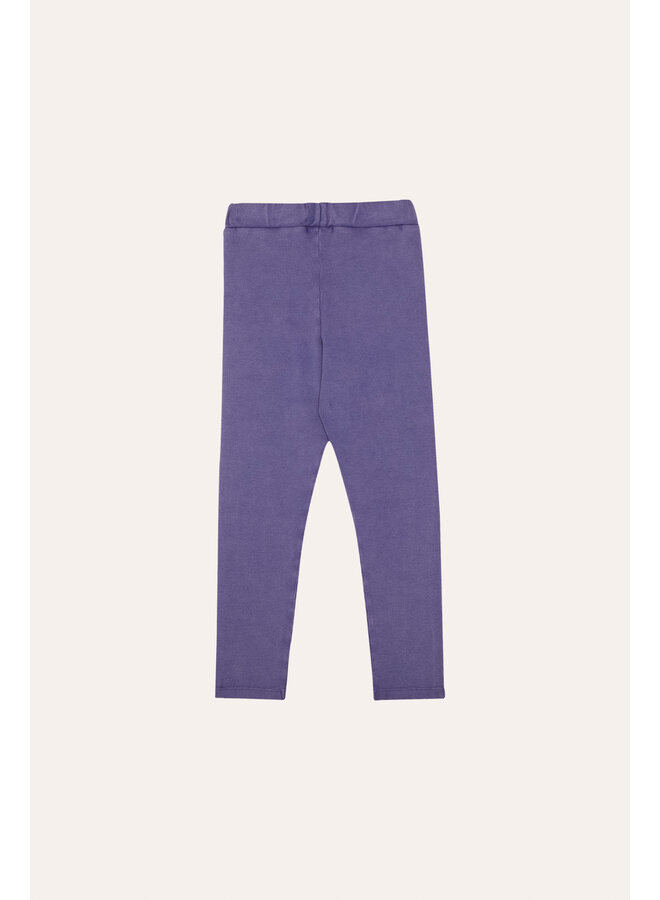 The Campamento | blue washed kids leggings | blue