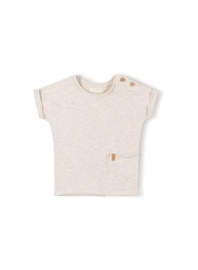 Nixnut | t-shirt | beige