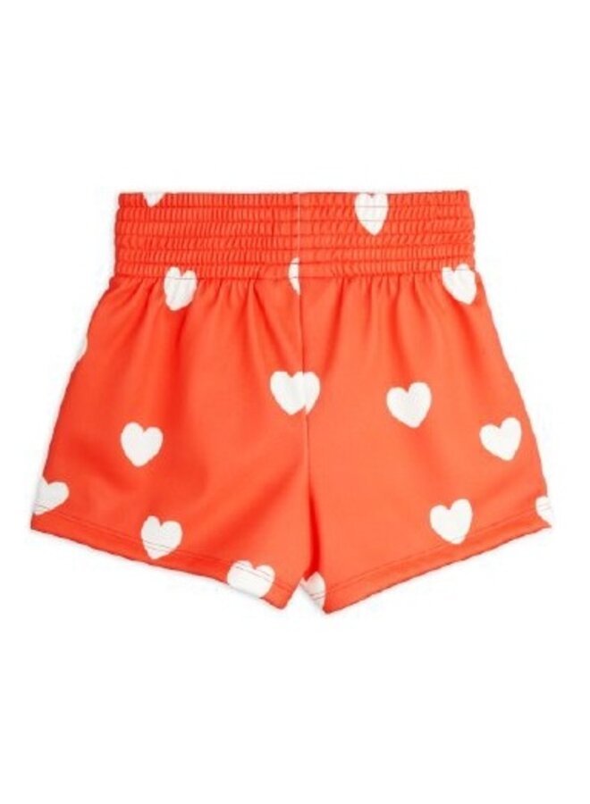 Mini Rodini | hearts wct shorts | red