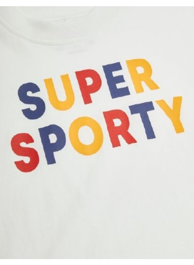 Mini Rodini | super sporty sp ss tee | offwhite