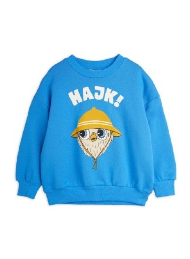 Mini Rodini | hike sp sweatshirt | blue