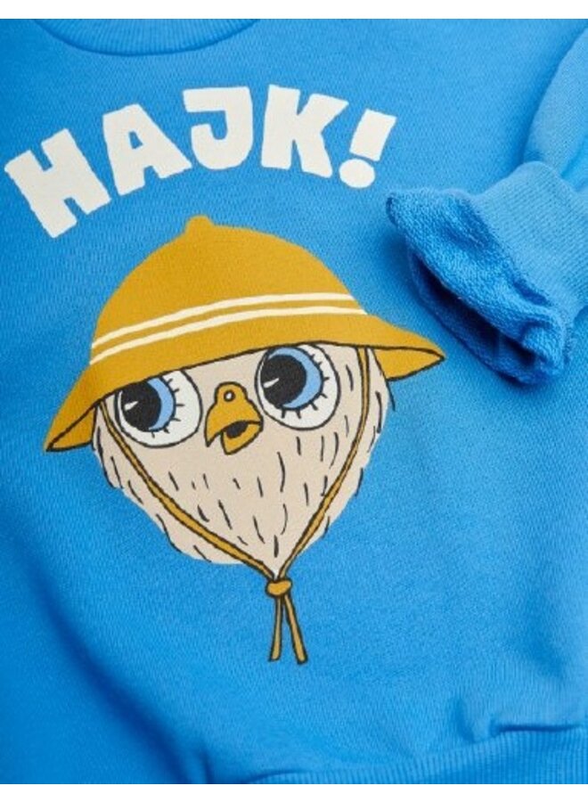 Mini Rodini | hike sp sweatshirt | blue