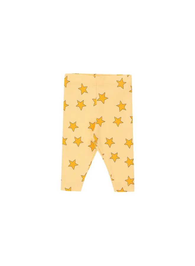 Tinycottons | stars baby pant | mellow yellow