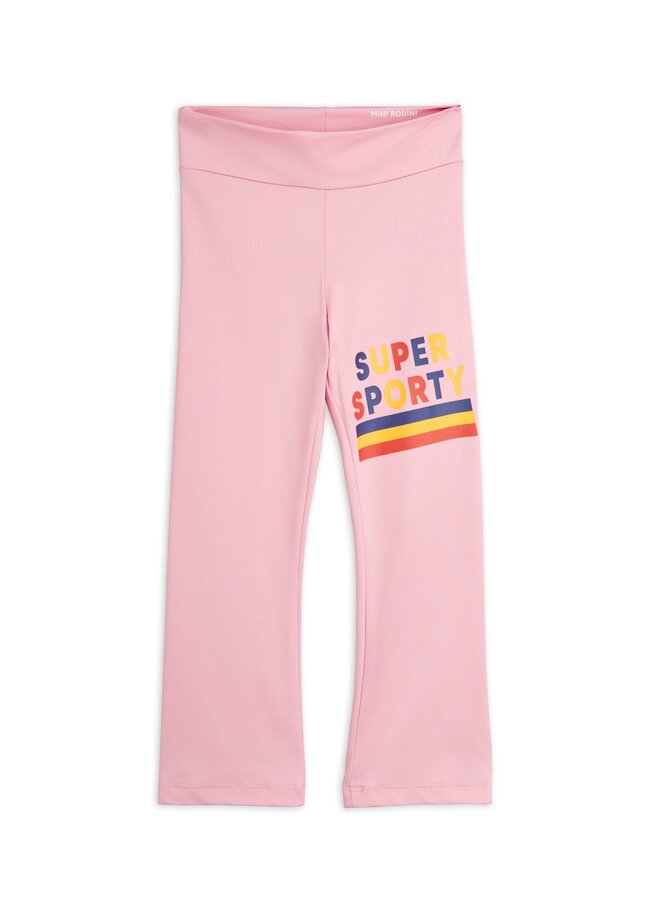 Mini Rodini | super sporty sp flared leggings | pink