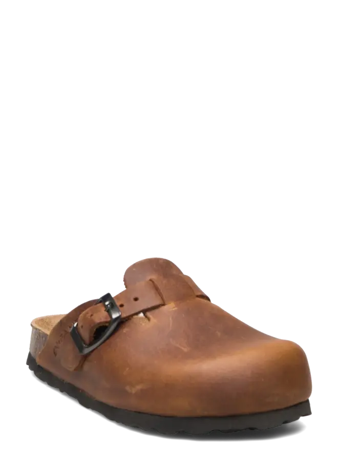 En Fant | slippers nubuck leather | acorn