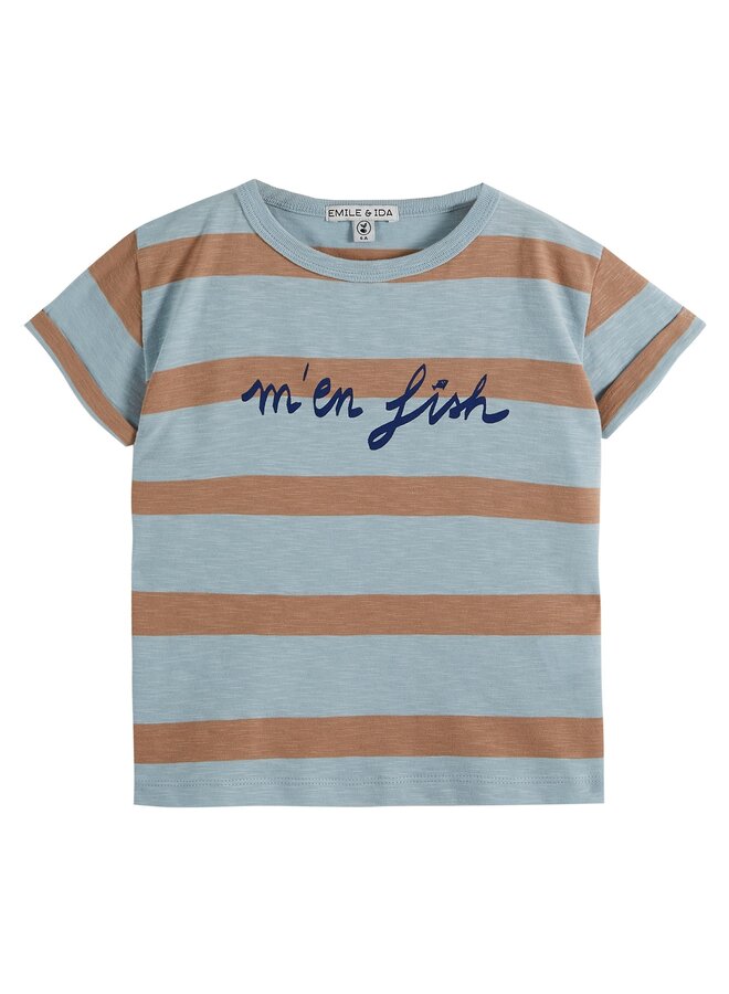 Emile et ida | tee shirt raye m'en fish