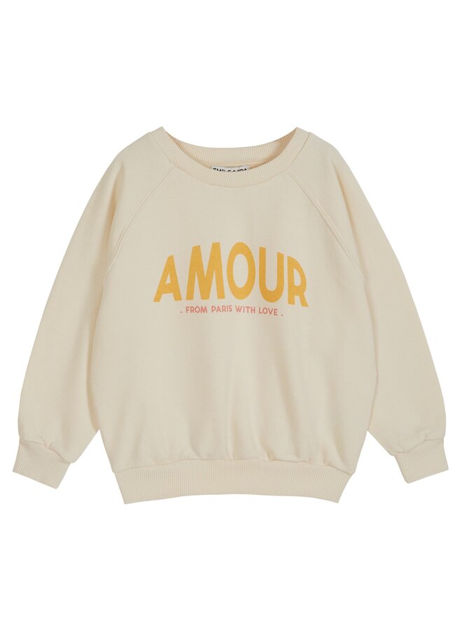 Emile et ida | sweat amour | ecru