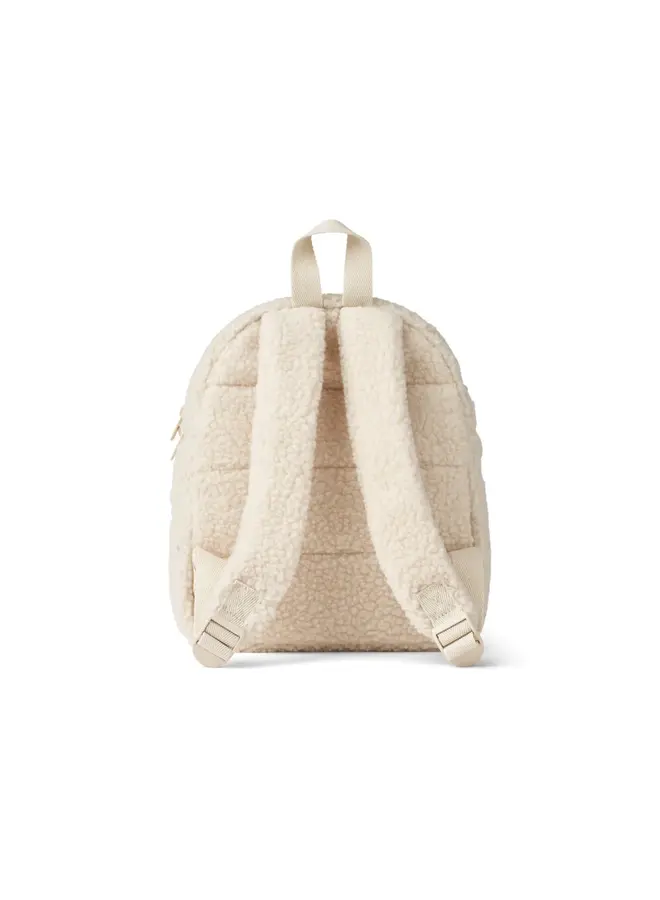 Liewood | allan pile embroidery backpack | peach/sandy