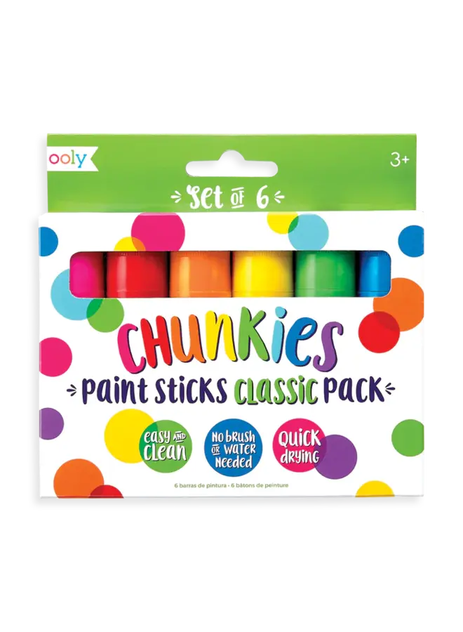 Ooly | chunkies paint sticks | classic