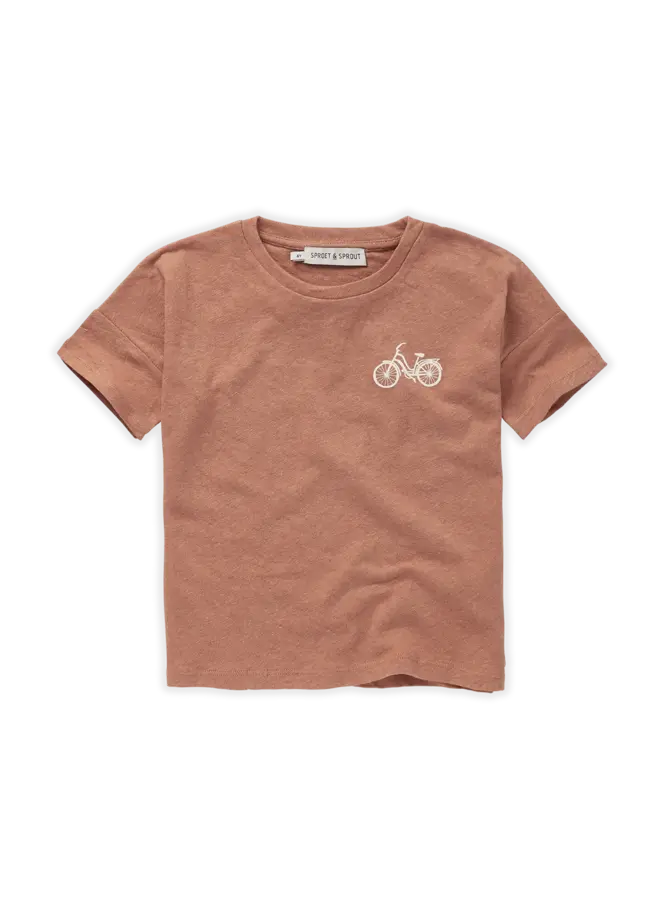 Sproet & Sprout | t-shirt linen bicycle | café
