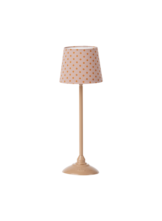 Maileg | miniature floor lamp | dark powder