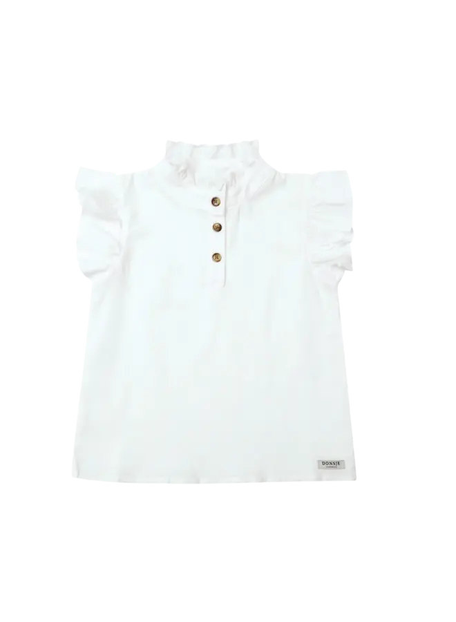 Donsje | steffie blouse | off white