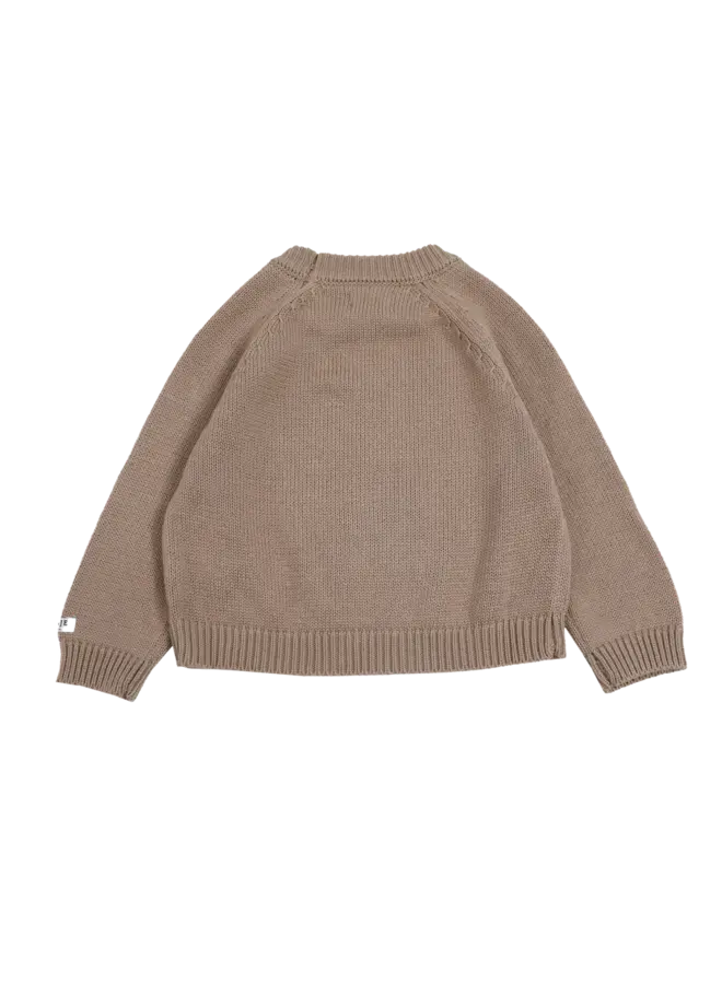 Donsje | loeke sweater | bear | hazelnut
