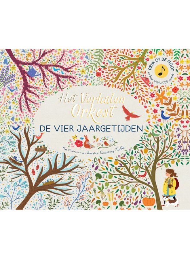 Boeken | de vier jaargetijden | muziekboek | 4+