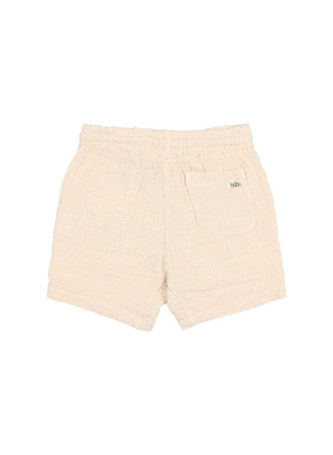 Buho | muslin bermuda | sand