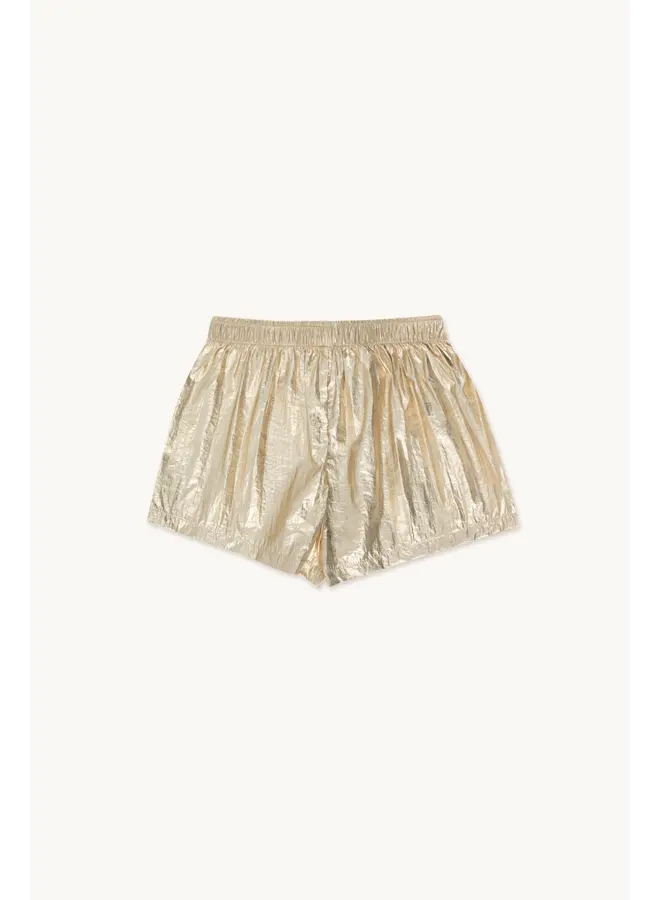 Tinycottons | shiny short | gold