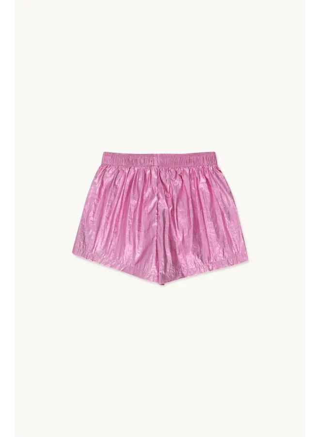 Tinycottons | shiny short | metallic pink