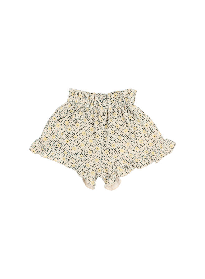 Buho | flower dots shorts | sand