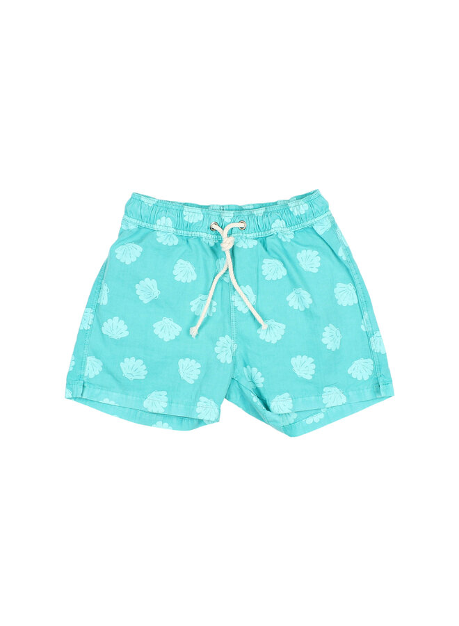 Buho | shell swimsuit | pool green