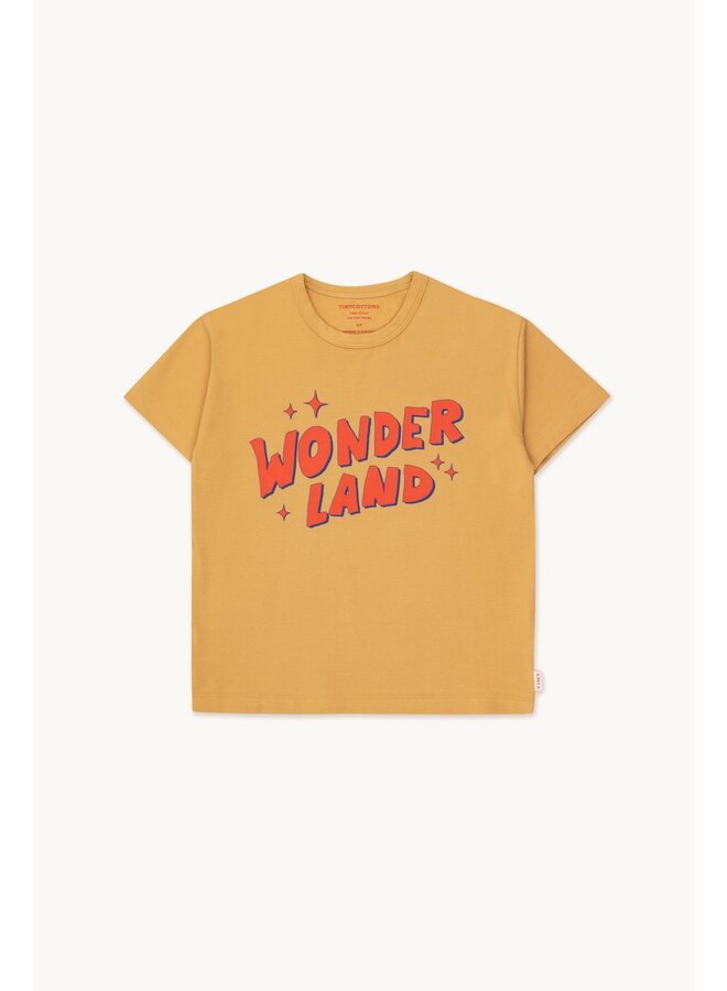 Tinycottons | wonderland tee | pale ochre