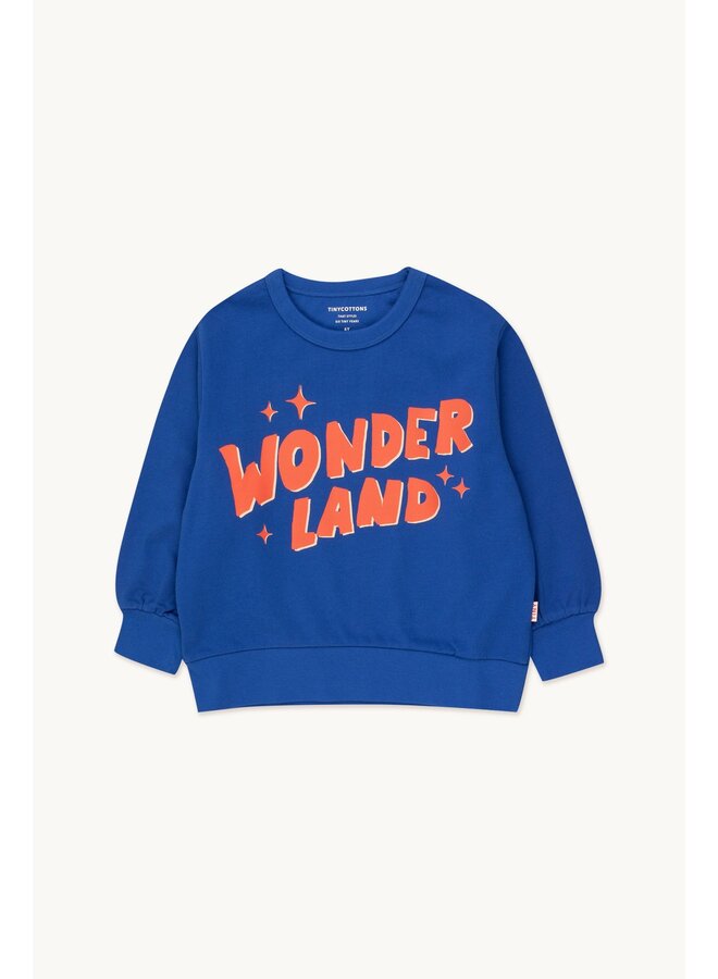 Tinycottons | wonderland sweatshirt | ultramarine